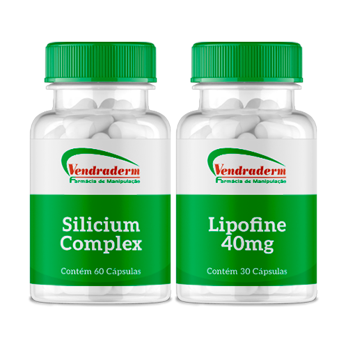 Combo Beleza e Estrutura | Silicium Complex e Lipofine
