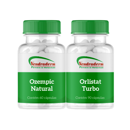 Kit Ozempic Natural + Orlistat Turbo