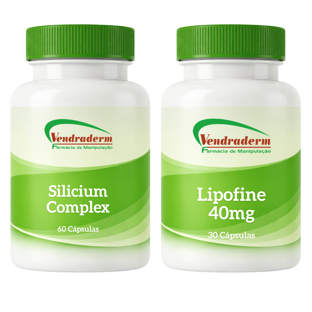 Combo Beleza e Estrutura | Silicium Complex e Lipofine