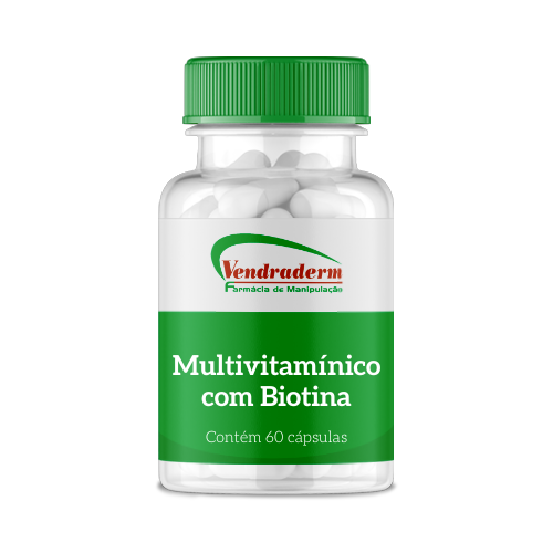 Multivitamínico com Biotina 60 doses