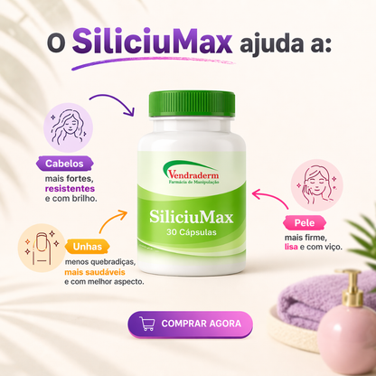Strengthens Hair, Skin, and Nails | SiliciuMax 30 capsules