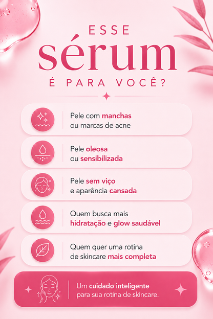 Serum Regenerador com PDRN+Exos.Drone Skin 1% 30ml + 🎁 Brinde
