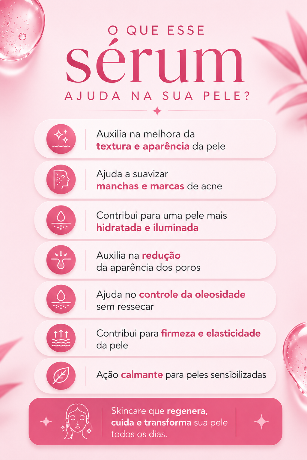 Serum Regenerador com PDRN+Exos.Drone Skin 1% 30ml + 🎁 Brinde