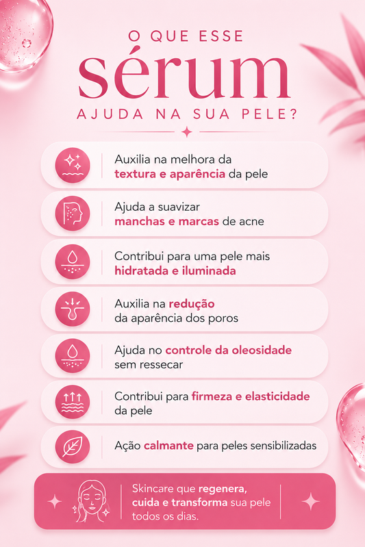 Serum Regenerador com PDRN+Exos.Drone Skin 1% 30ml + 🎁 Brinde