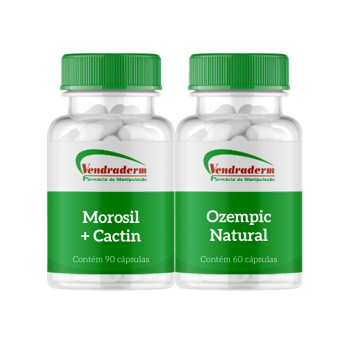 Kit Morosil Cactin + Ozempic Natural
