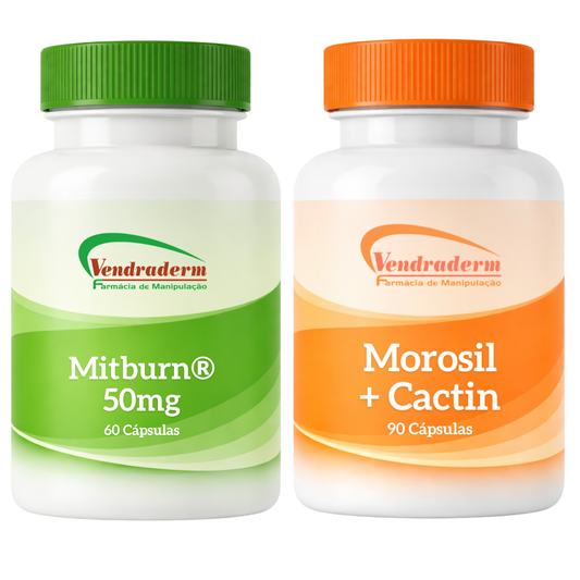 Kit Morosil Cactin + Mitburn® 50mg + 🎁 Brinde