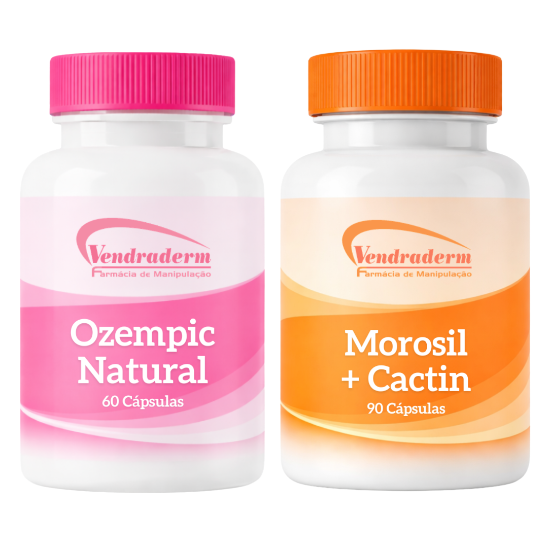 Kit Morosil Cactin + Ozempic Natural