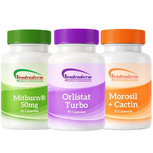 Total Burn Combo | Mitburn® + Morosil Cactin + Turbo Orlistat