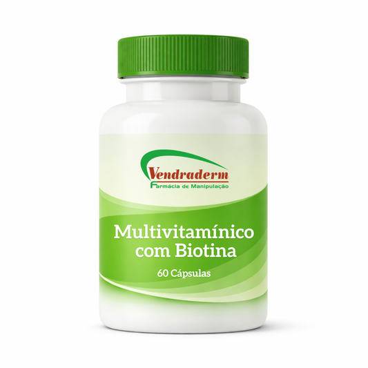 Multivitamínico com Biotina 60 doses