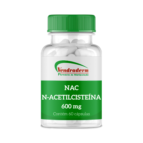 N-ACETILCISTEÍNA (NAC) 600 mg - 60 cápsulas