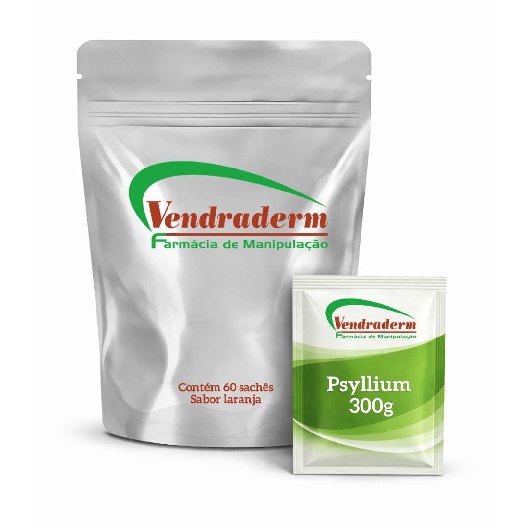 Psyllium Plantago 5 g | 60 sachês sabor laranja