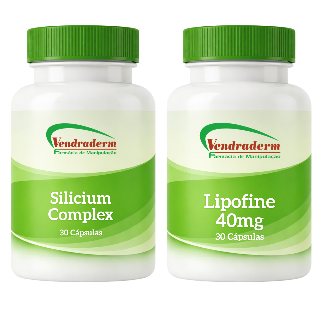 Combo Beleza e Estrutura | Silicium Complex e Lipofine